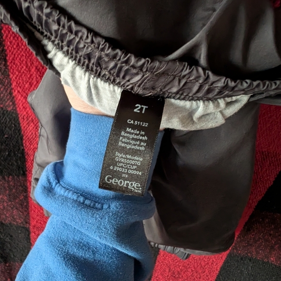 🖤 George Grey Lined Splash Pants - Picture 2 of 2